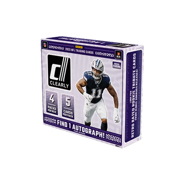 2023 Panini Clearly Donruss Football Hobby Box