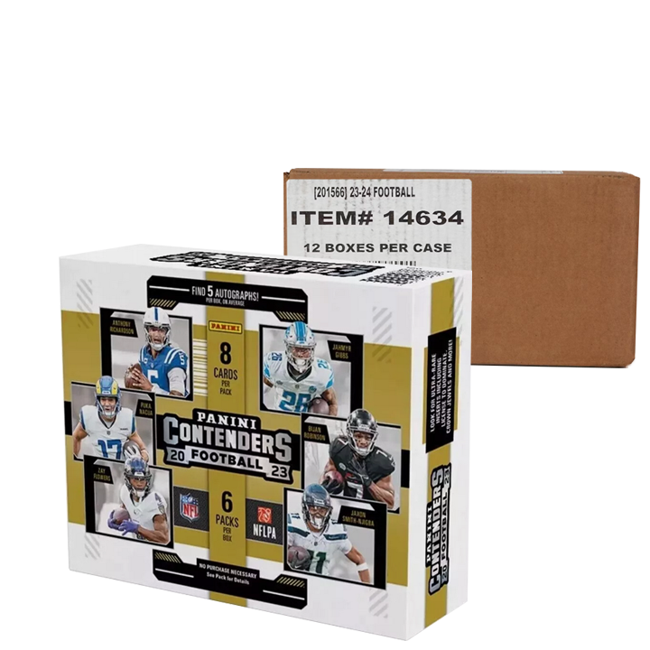 2023 Panini Contenders Football Hobby 12-Box Case