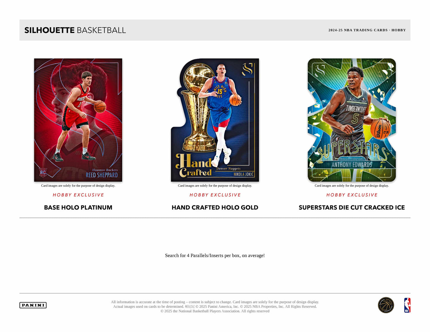 2024-25 Panini Silhouette Basketball Hobby Box