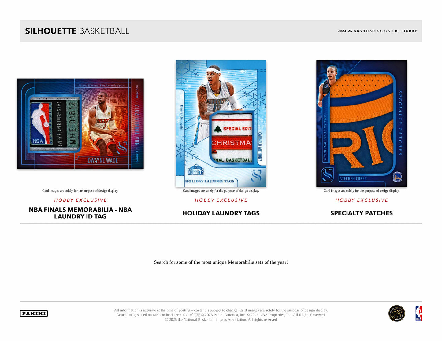 2024-25 Panini Silhouette Basketball Hobby Box