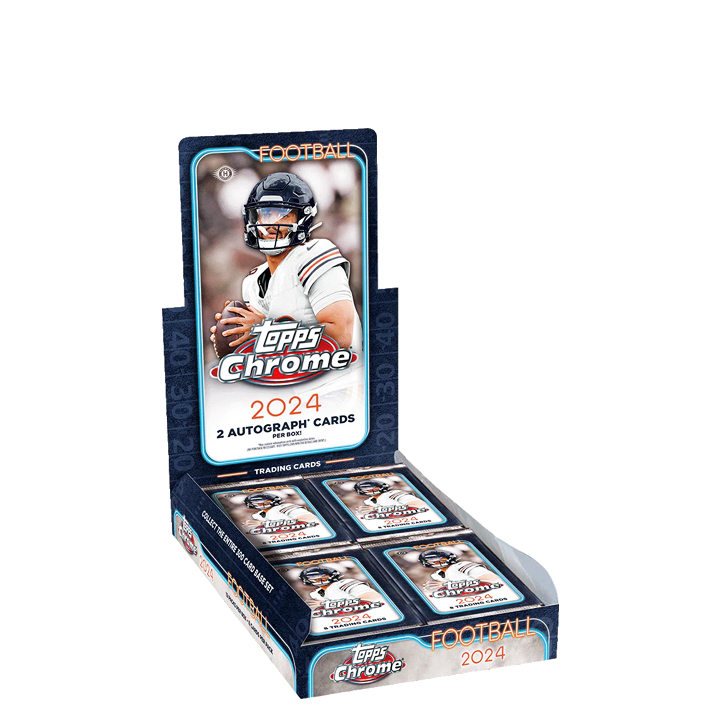 2024 Topps Chrome Football Hobby Box