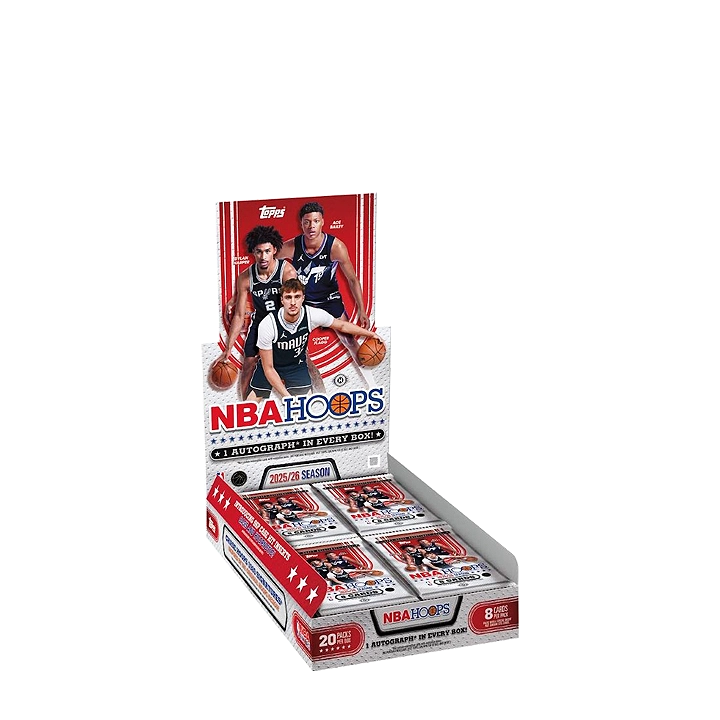 2025-26 Topps NBA Hoops Basketball Hobby Box