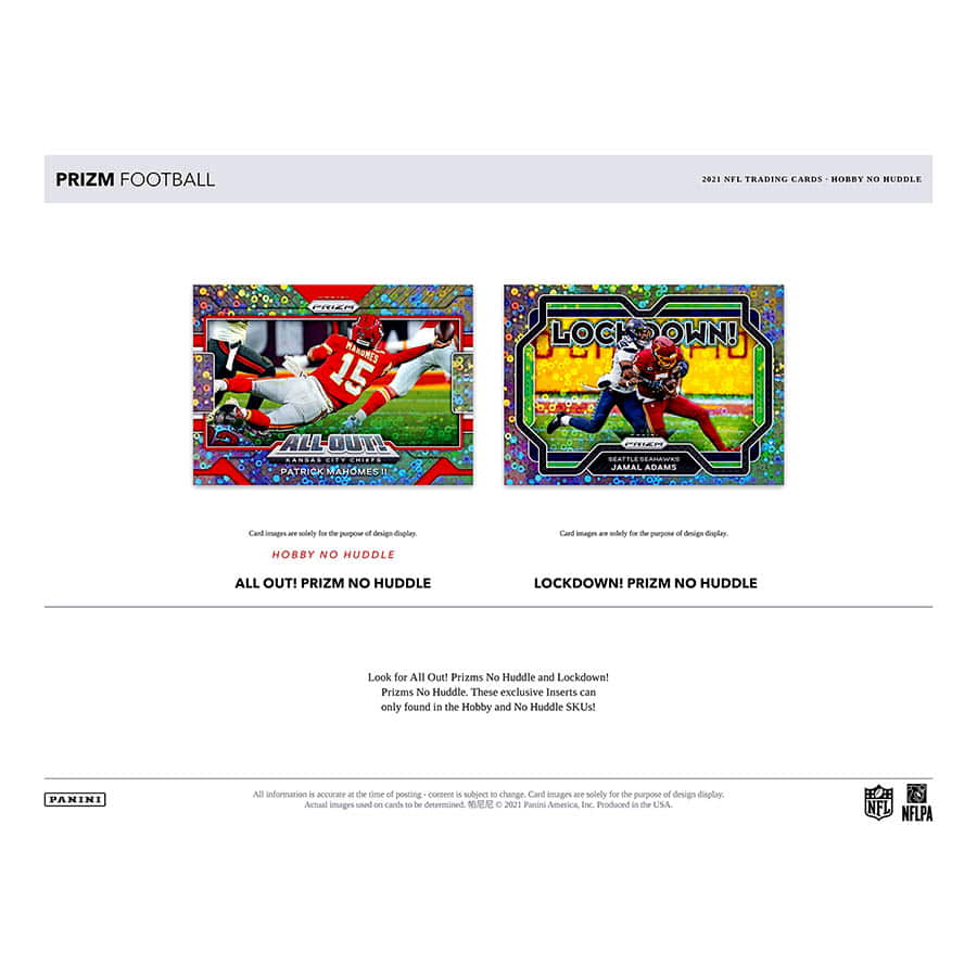 2021 Panini Prizm Football No Huddle Box