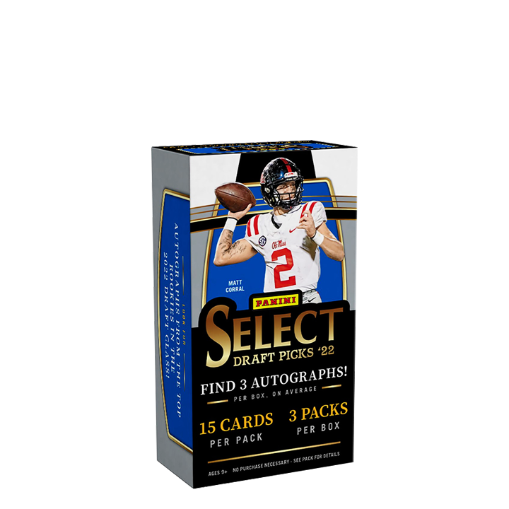 2022 Panini Select Draft Picks Football Hobby Box