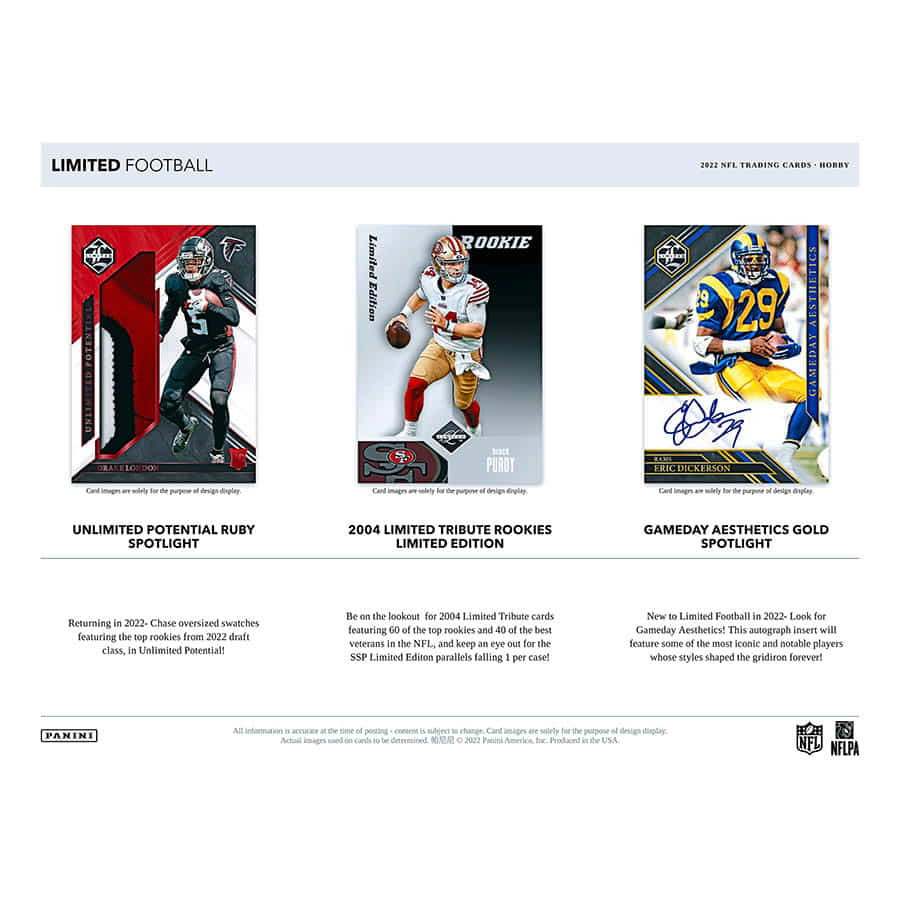 2022 Panini Limited Football Hobby Box