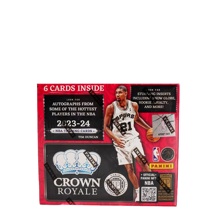 2023-24 Panini Crown Royale Basketball International Hobby Box