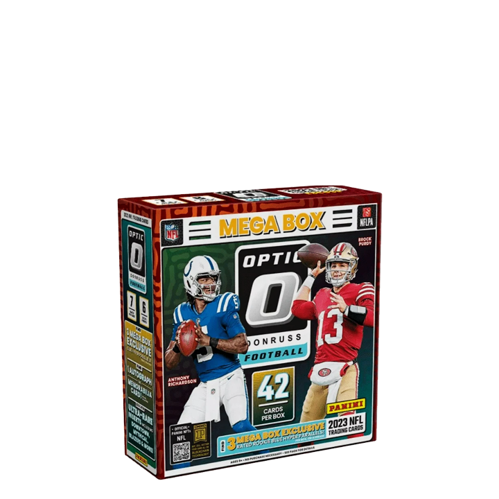 2023 Panini Donruss Optic Football Mega Box (Blue Hyper)