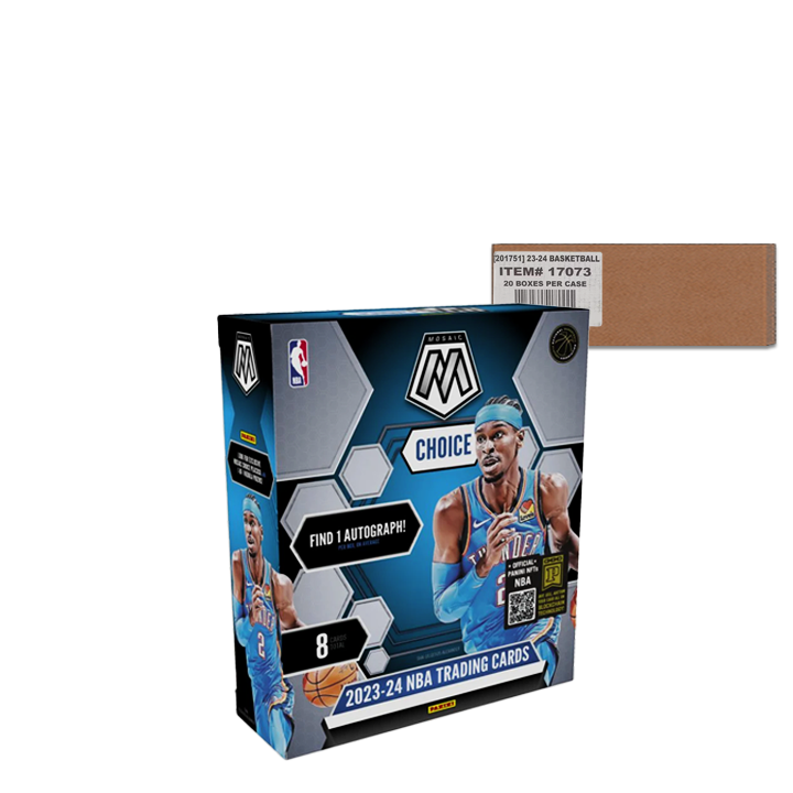 2023-24 Panini Mosaic Basketball Choice 20-Box Case