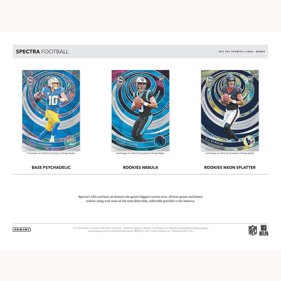 2023 Panini Spectra Football Hobby Box