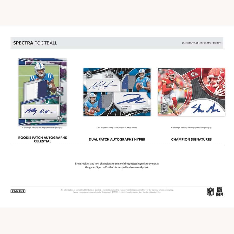 2023 Panini Spectra Football Hobby Box