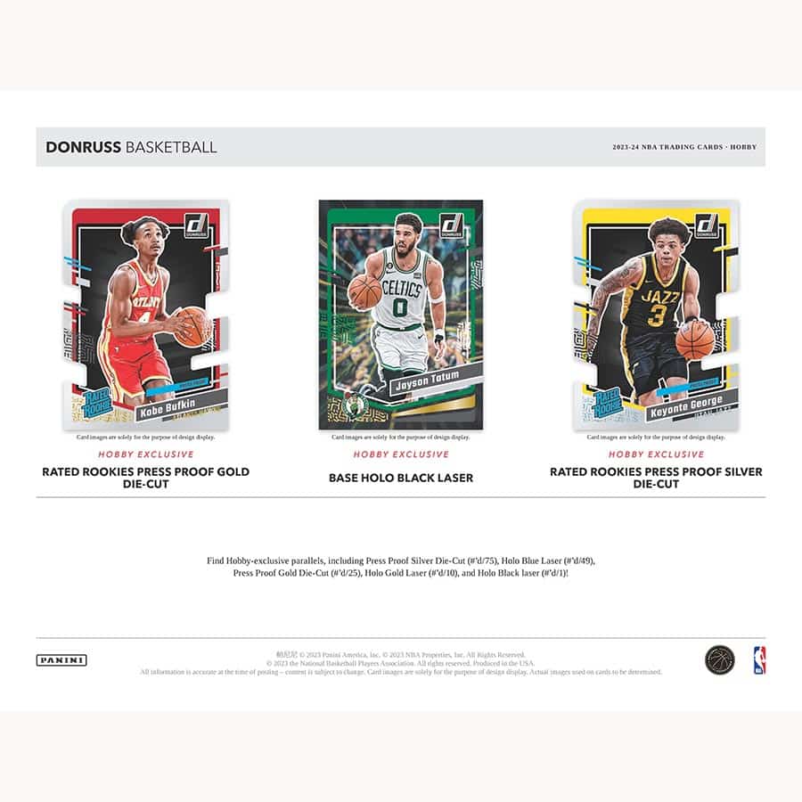 2023-24 Panini Donruss Basketball Hobby 10-Box Case
