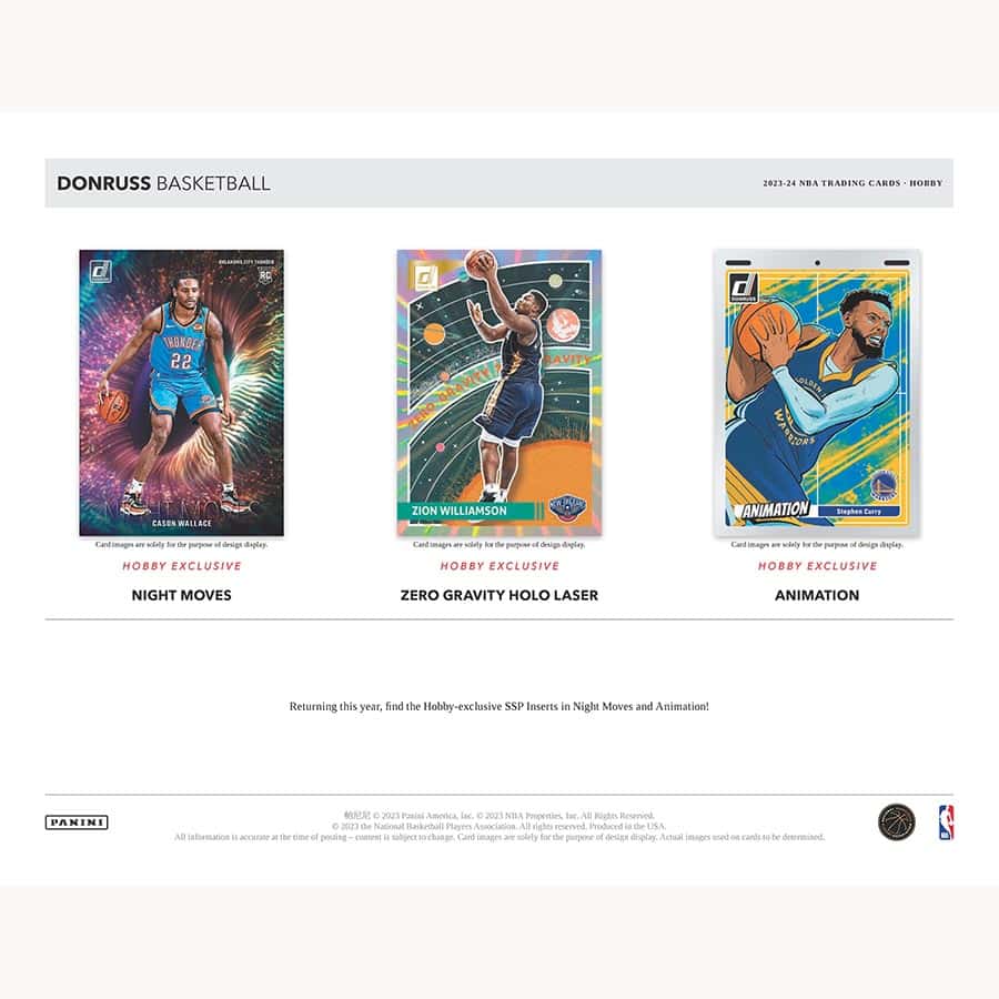 2023-24 Panini Donruss Basketball Hobby 10-Box Case