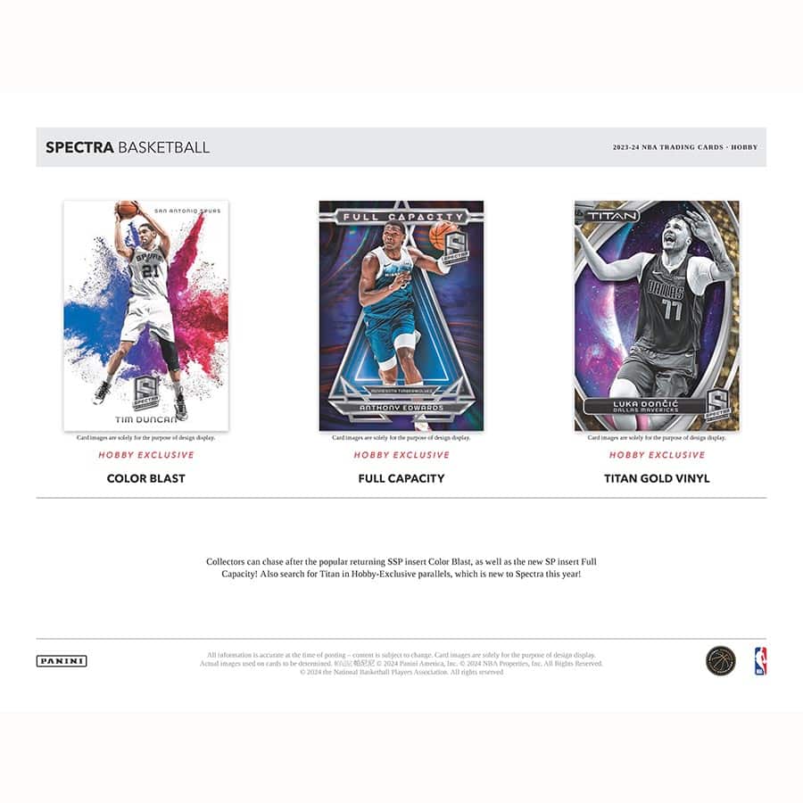 2023-24 Panini Spectra Basketball Hobby Box