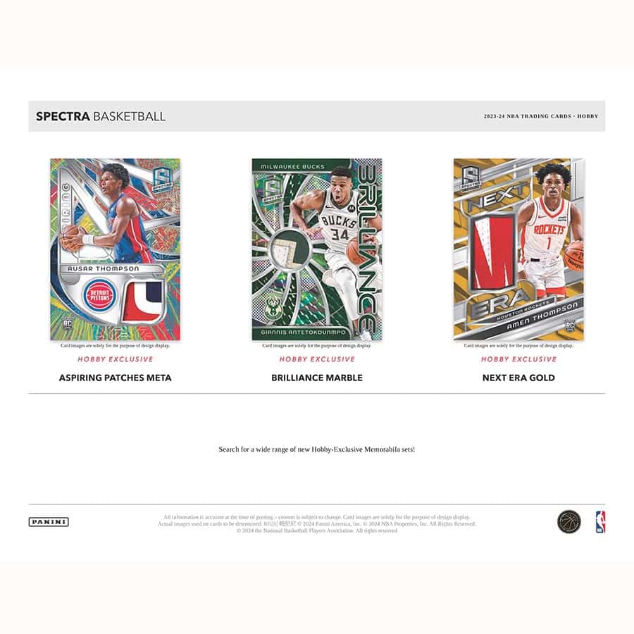2023-24 Panini Spectra Basketball Hobby Box
