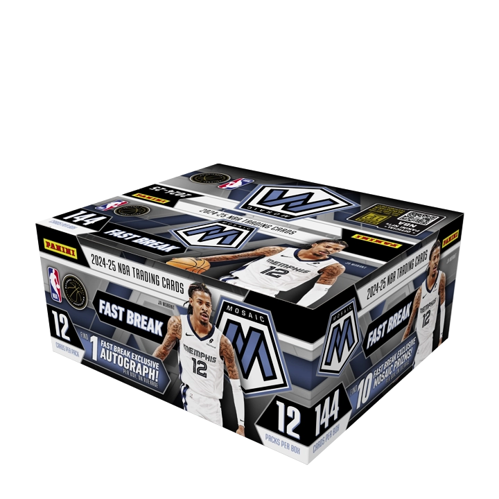 2024-25 Panini Mosaic Basketball Fast Break Hobby Box