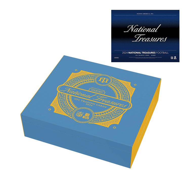 2024 Panini National Treasures Football Hobby 4-Box Case