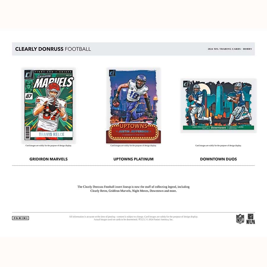 2024 Panini Clearly Donruss Football Hobby Box