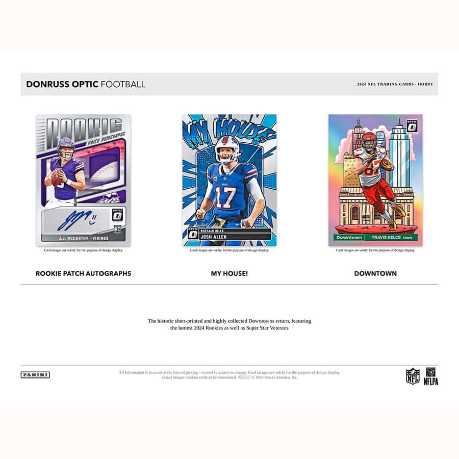 2024 Panini Donruss Optic Football Hobby Box
