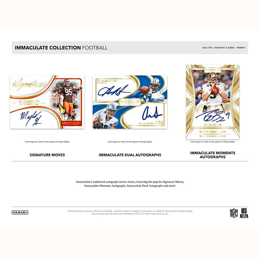 2024 Panini Immaculate Collection Football Hobby Box