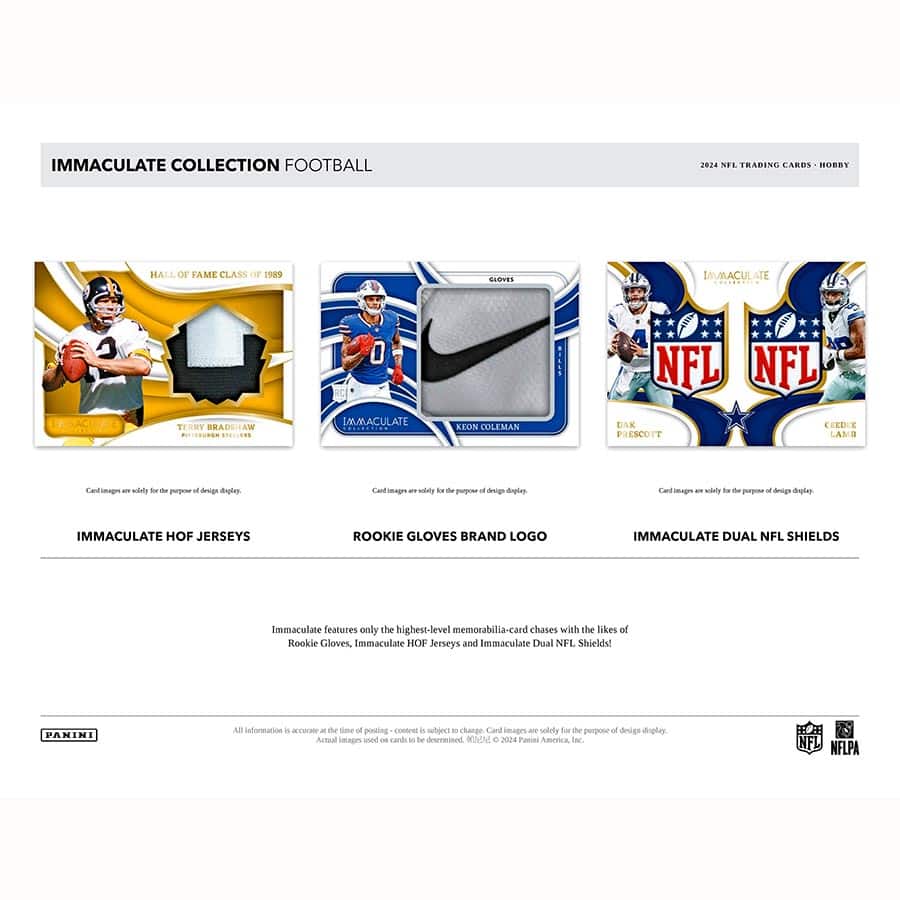 2024 Panini Immaculate Collection Football Hobby Box