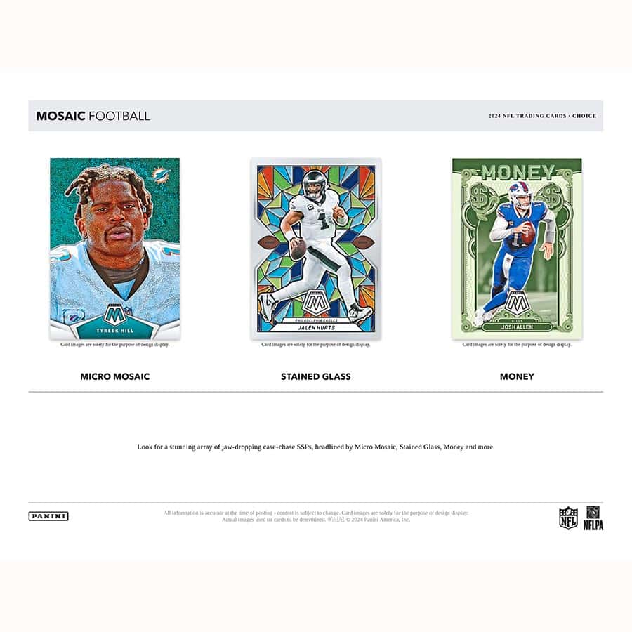 2024 Panini Mosaic Choice Hobby Box