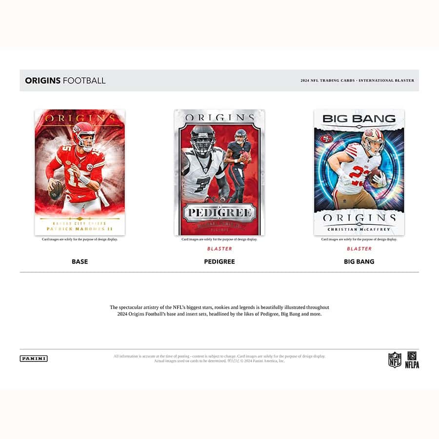 2024 Panini Origins International Football Blaster Box