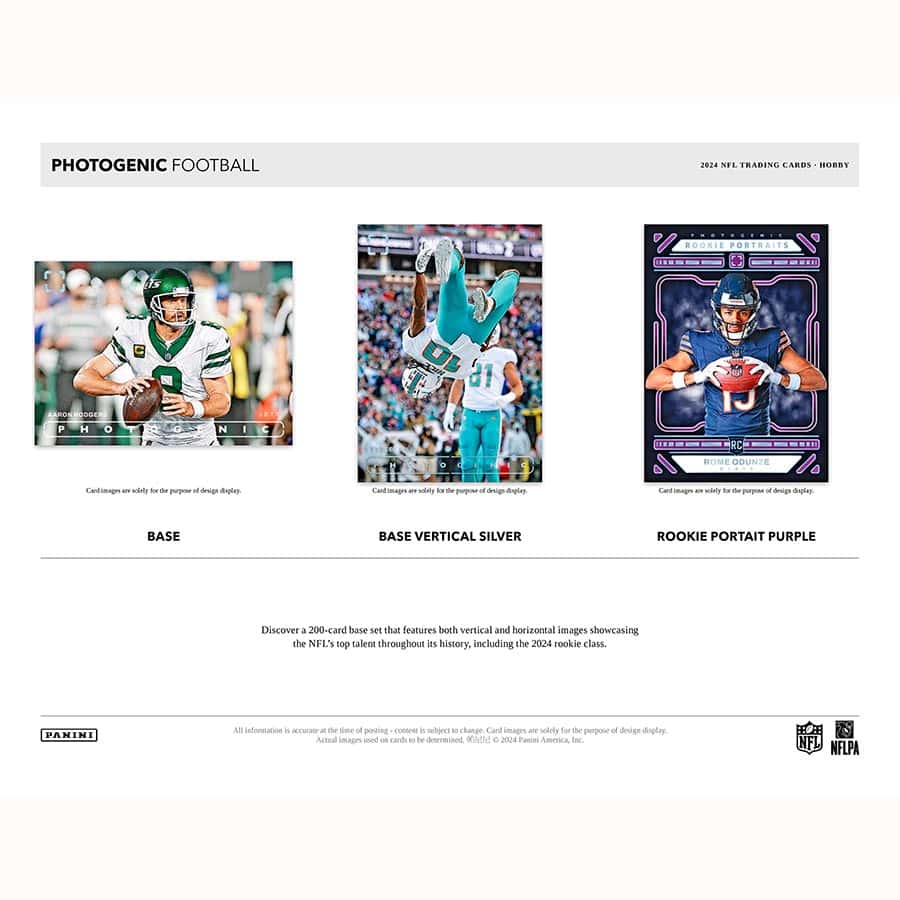 2024 Panini Photogenic Football Hobby 14-Box Case