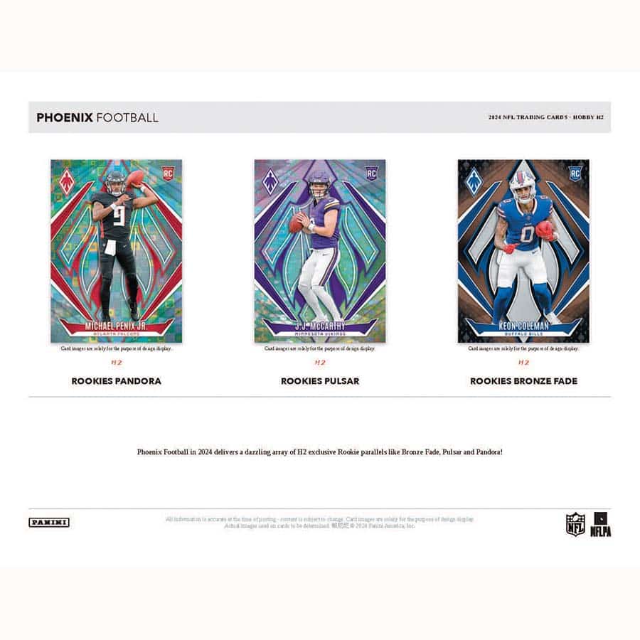 2024 Panini Phoenix Football H2 Hobby Box