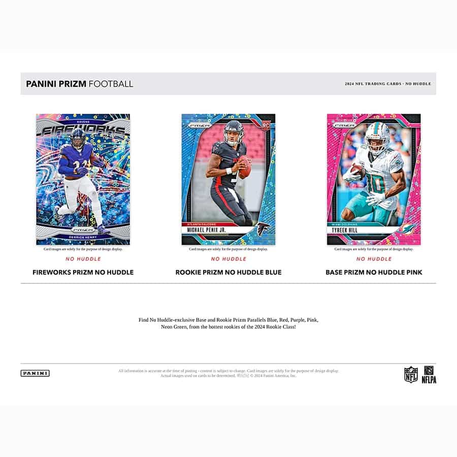 2024 Panini Prizm Football No Huddle Hobby Box