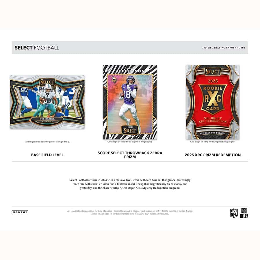 2024 Panini Select Football Hobby Box