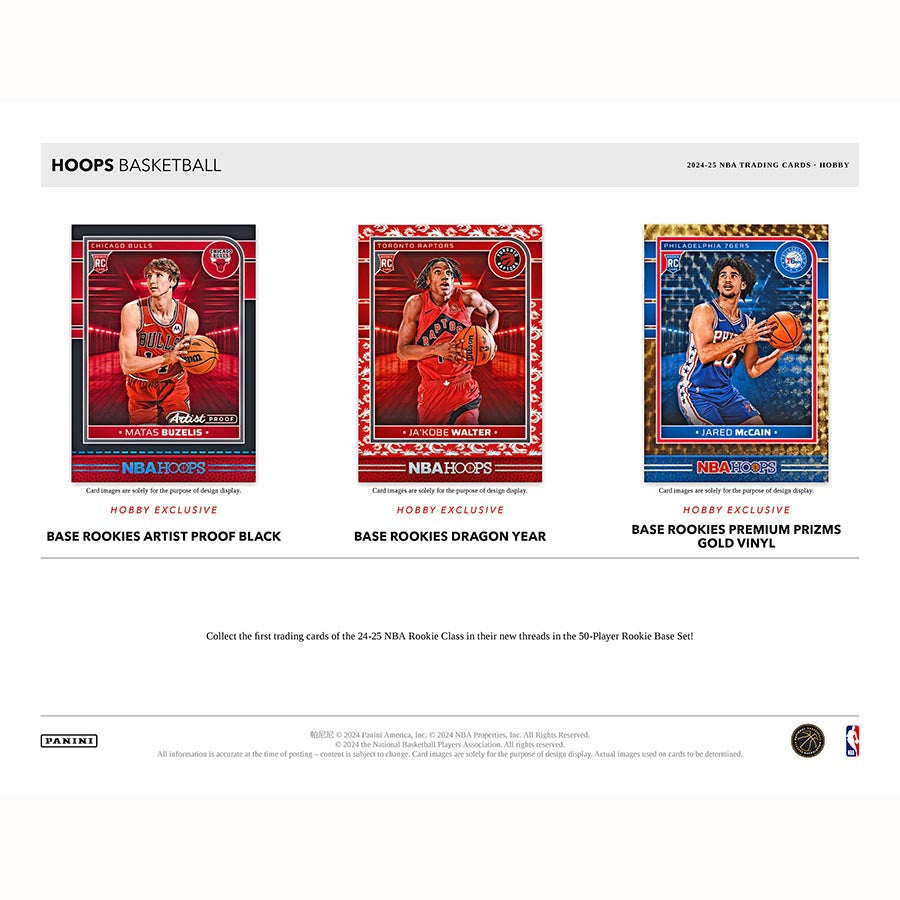 2024-25 Panini Hoops Basketball Hobby Box