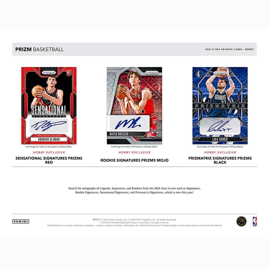 2024-25 Panini Prizm Basketball Hobby Box