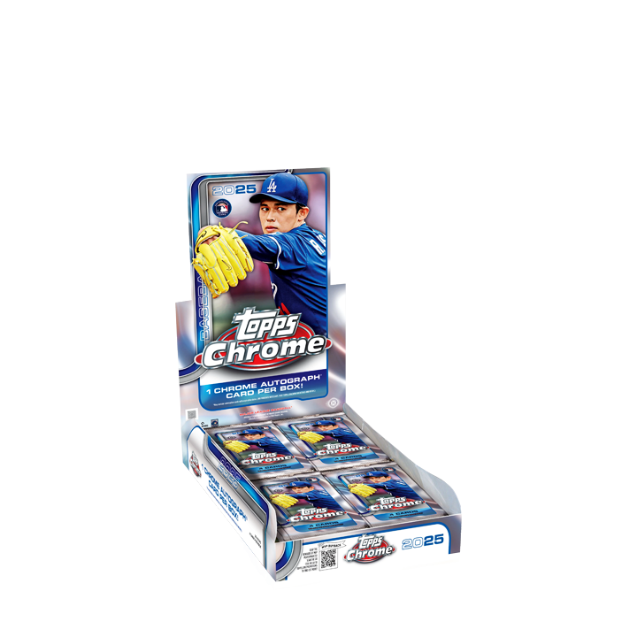 2025 Topps Chrome Baseball Hobby Box