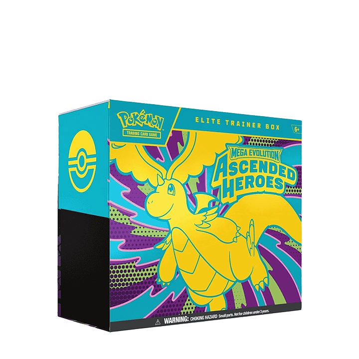 Pokemon Mega Evolution: Ascended Heroes Elite Trainer Box