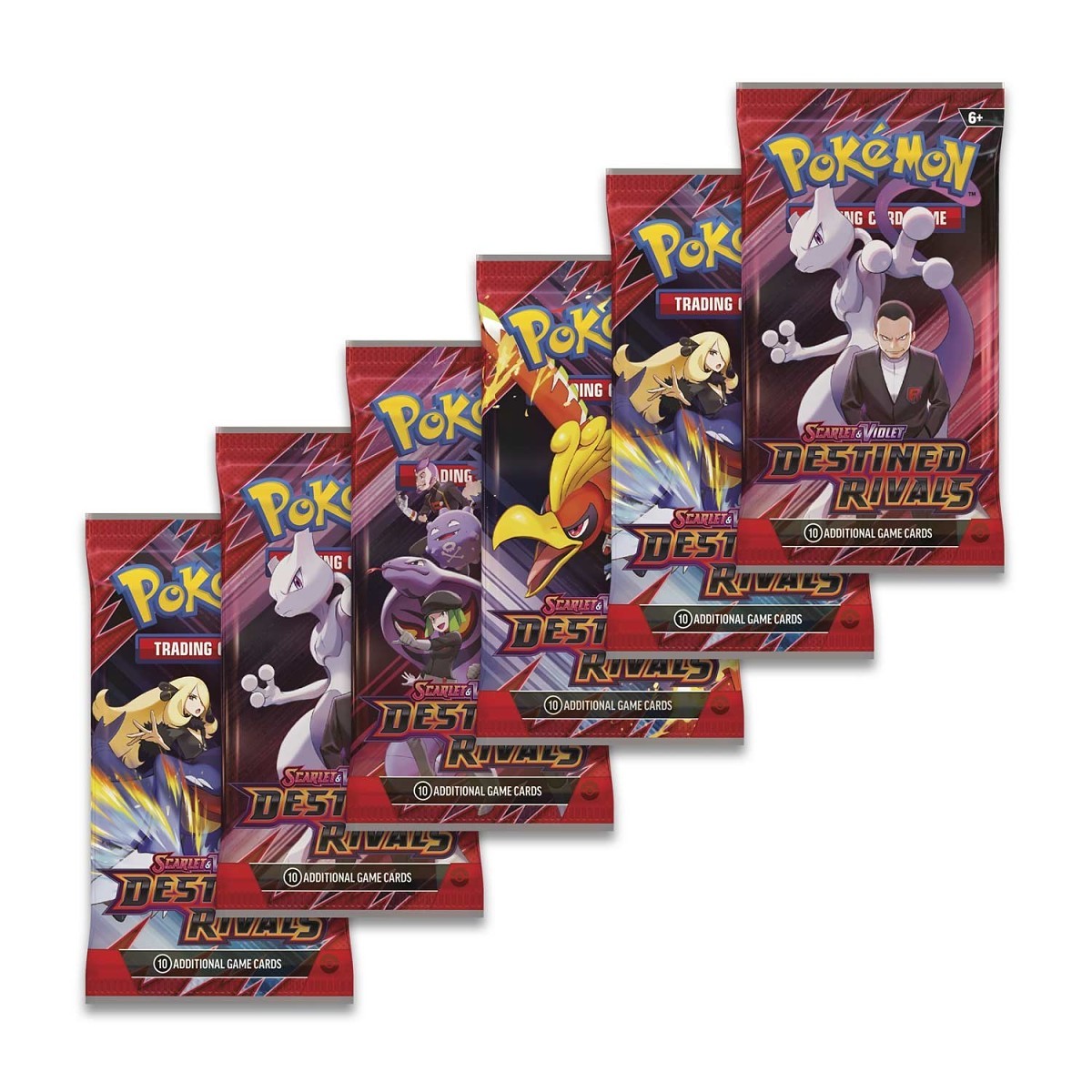 Pokemon Scarlet & Violet: Destined Rivals 6-Pack Booster Bundle