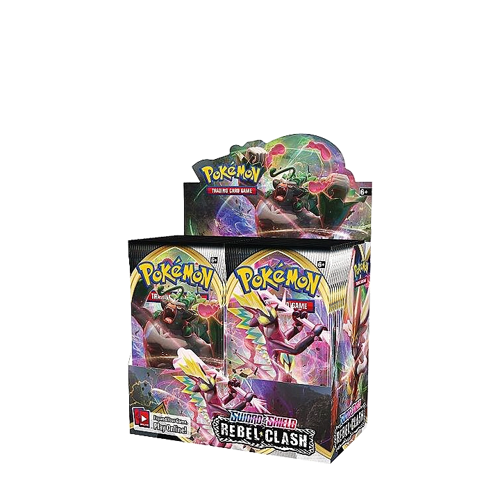 Pokemon Sword & Shield: Rebel Clash Booster Box