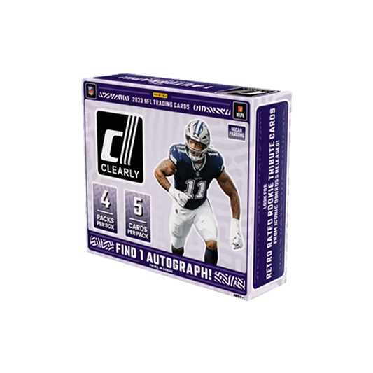 2023 Panini Clearly Donruss Football Hobby Box