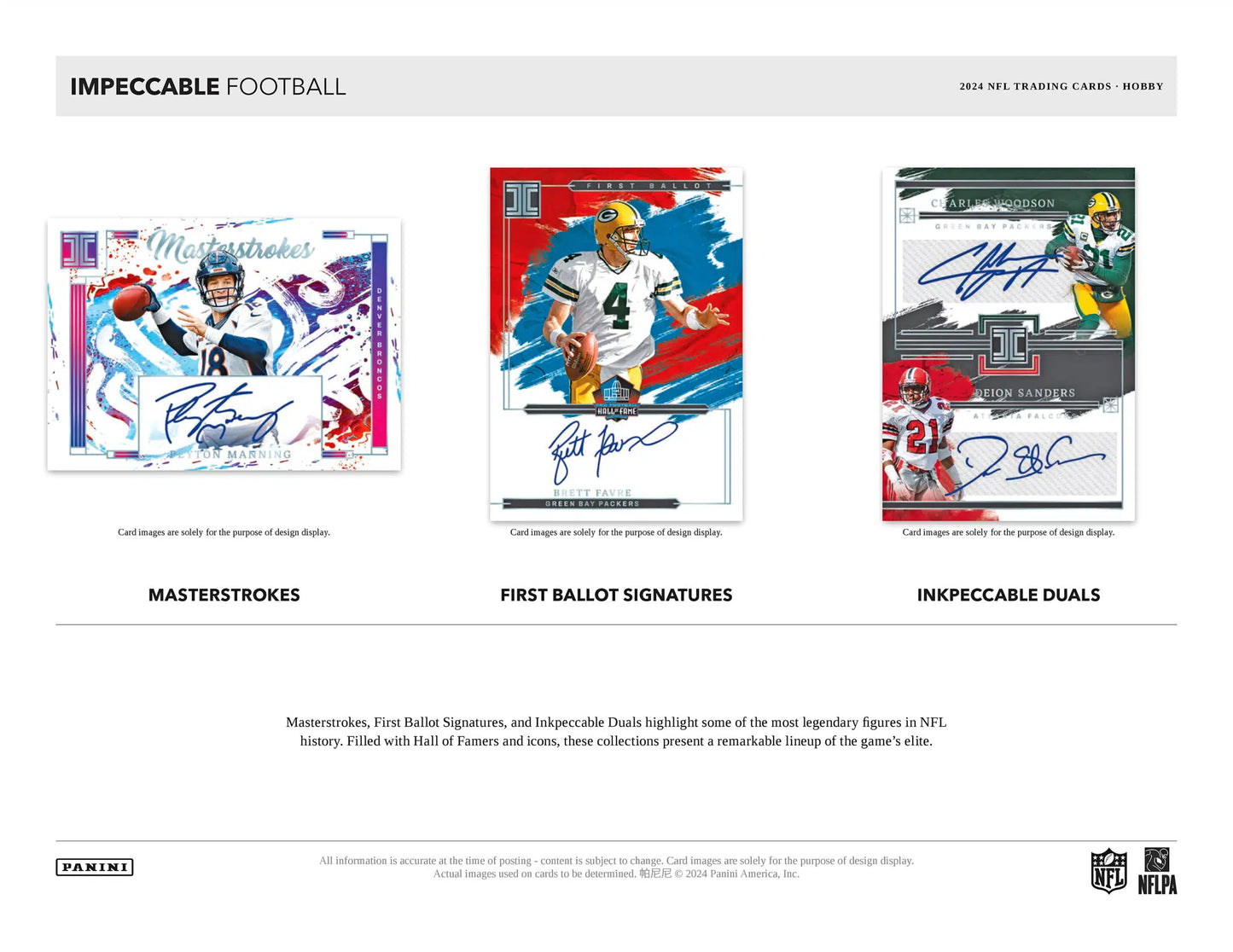 2024 Panini Impeccable Football Hobby Box