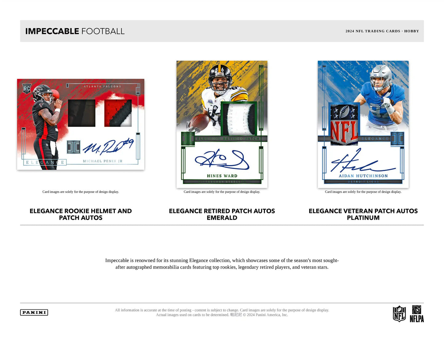 2024 Panini Impeccable Football Hobby Box