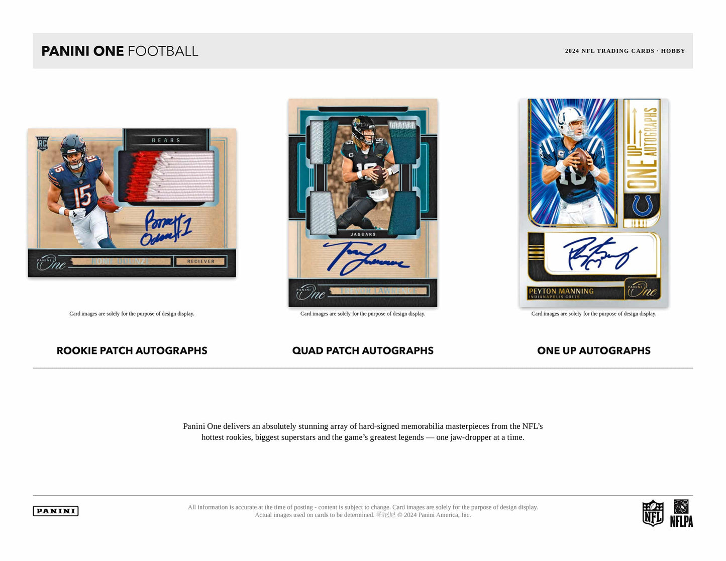 2024 Panini One Football Hobby Box
