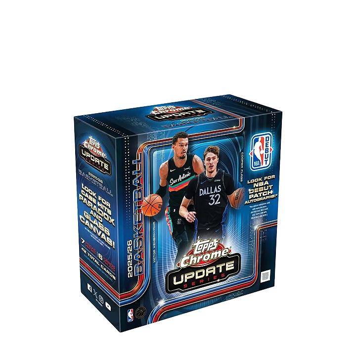 2025-26 Topps Chrome Update Basketball Mega Box
