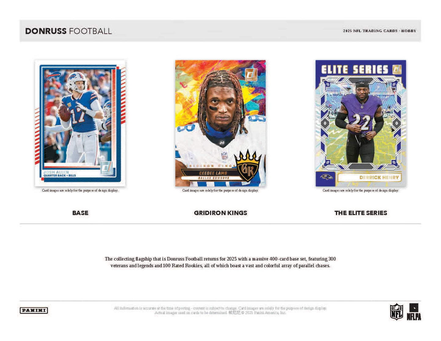 2025 Panini Donruss Football Hobby Box