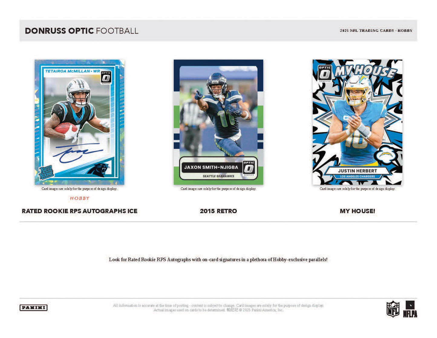 2025 Panini Donruss Optic Football Hobby 12-Box Case