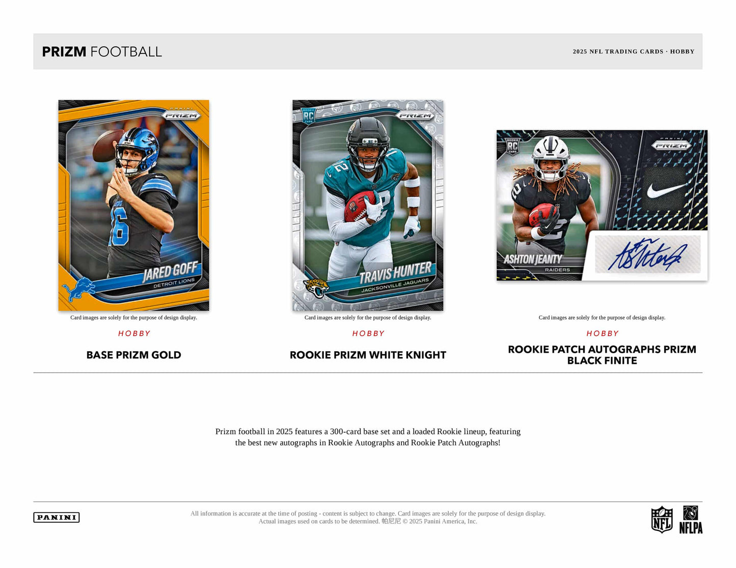 2025 Panini Prizm Football Hobby Box