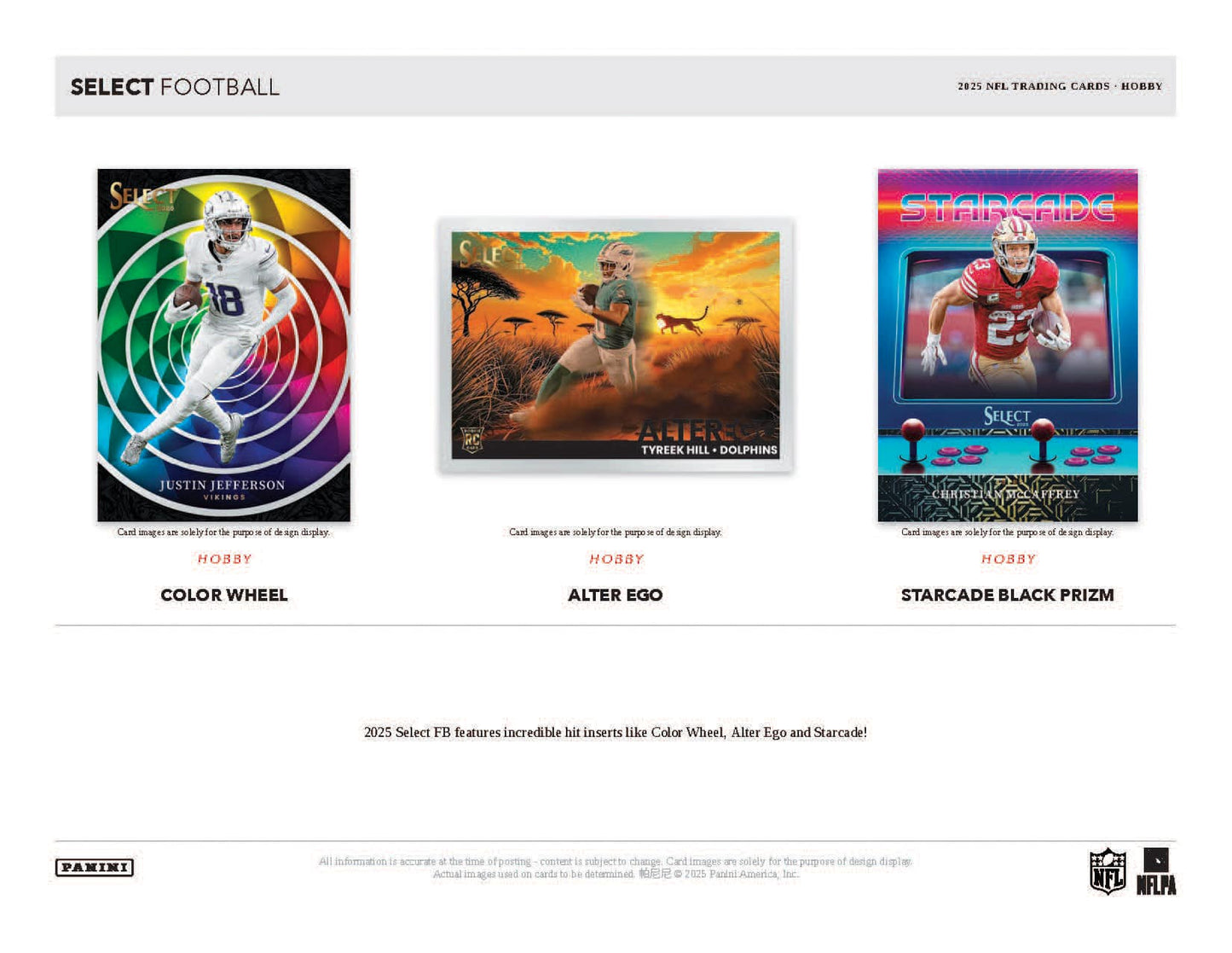 2025 Panini Select Football Hobby Box