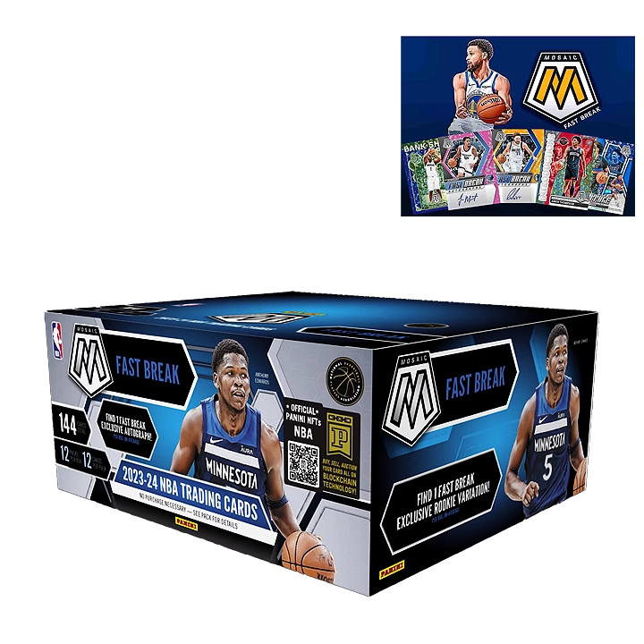2023-24 Panini Mosaic Basketball Fast Break 20-Box Case