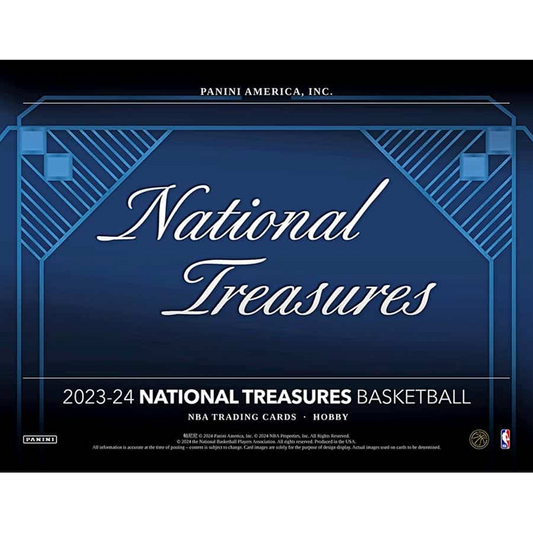 2023-24 Panini National Treasures Basketball Hobby 4-Box Case