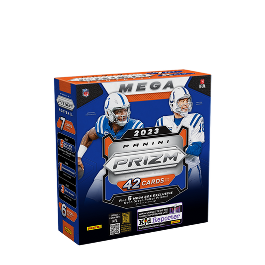 2023 Panini Prizm Football Mega Box (Neon Green Pulsar Prizms)