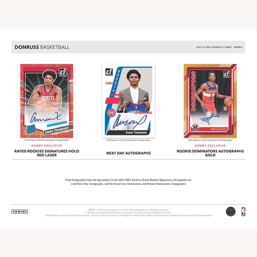 2023-24 Panini Donruss Basketball Hobby Box