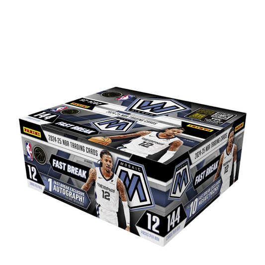 2024-25 Panini Mosaic Basketball Fast Break Hobby Box